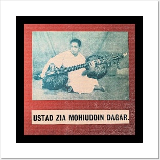 Ustad Zia Mohiuddin Dagar Posters and Art